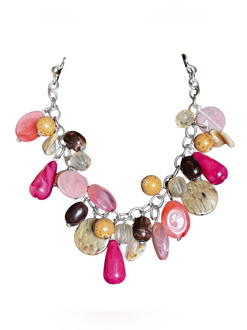 Colorful Acrylic Beaded Necklace